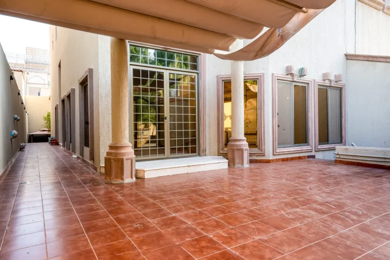 Outdoor courtyard