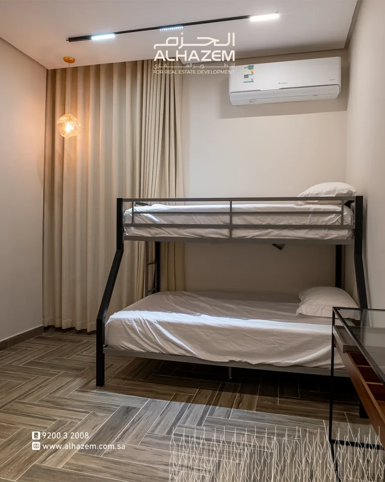 Bedroom with bunk beds